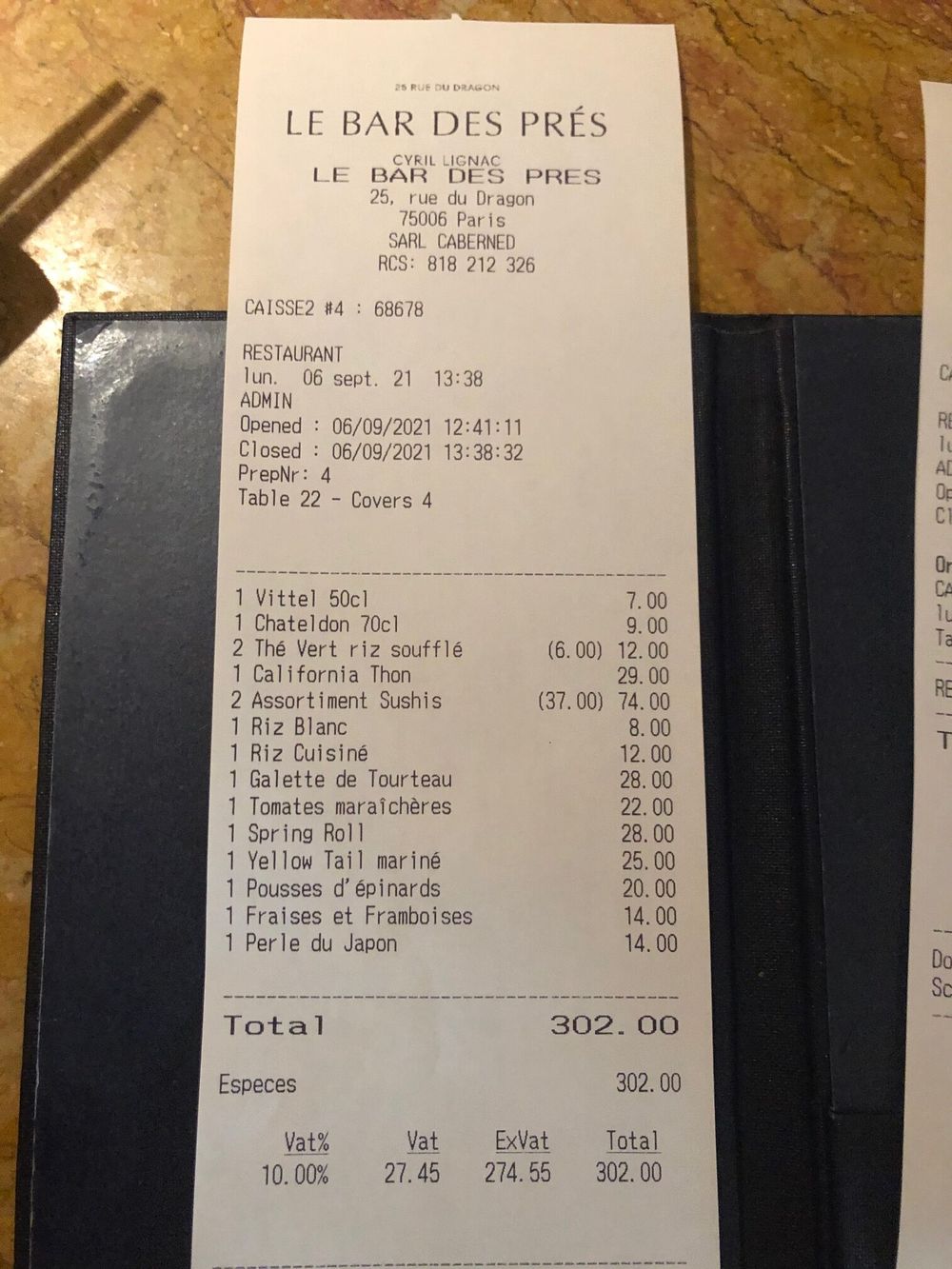 75006-Bar des Pres Facture 2 copy
