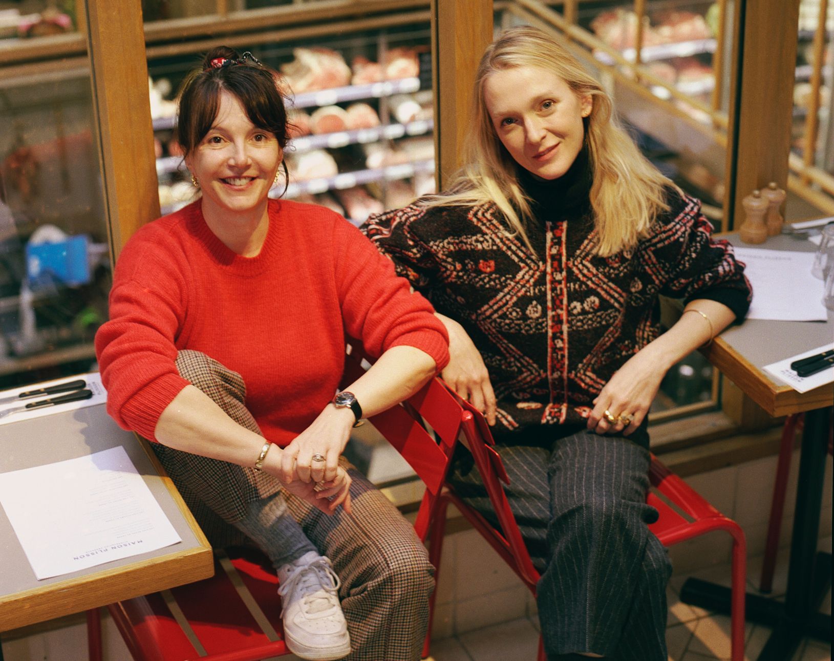 Delphine Plisson et Elvira Masson