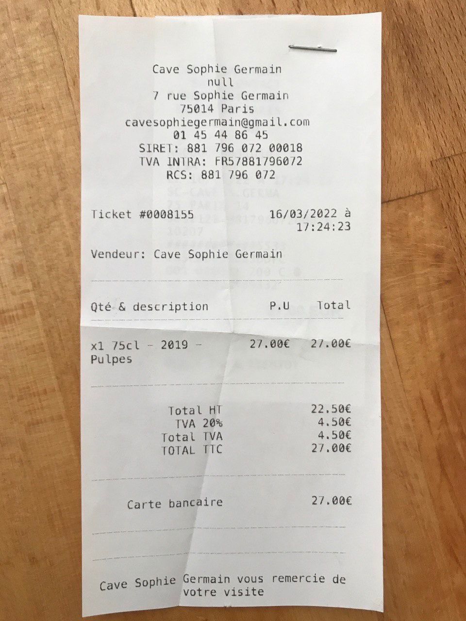 Cave Sophie Germain 2