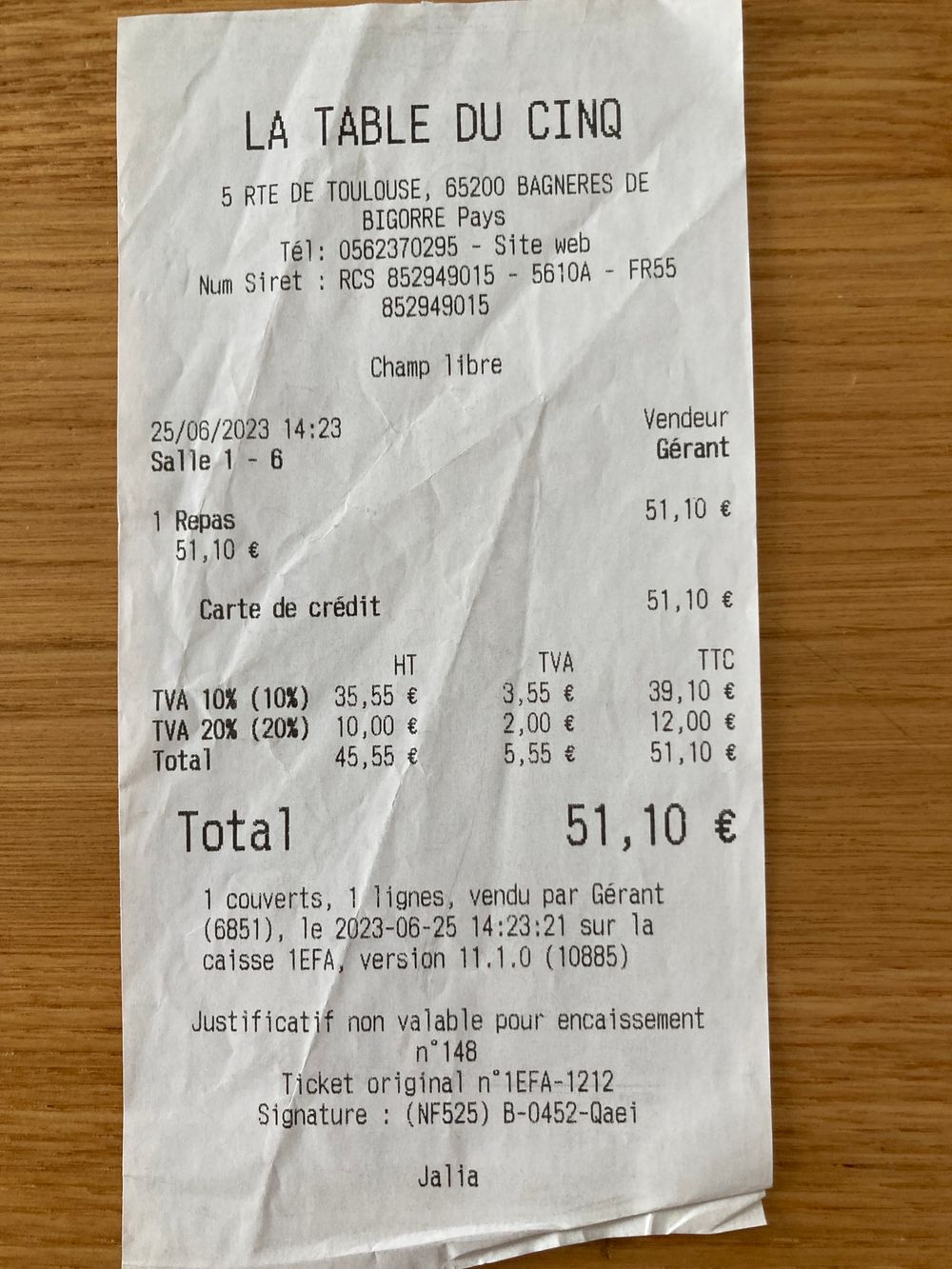 Addition La Table Du Cinq