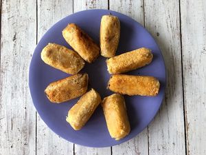 Beignets de manioc au comté