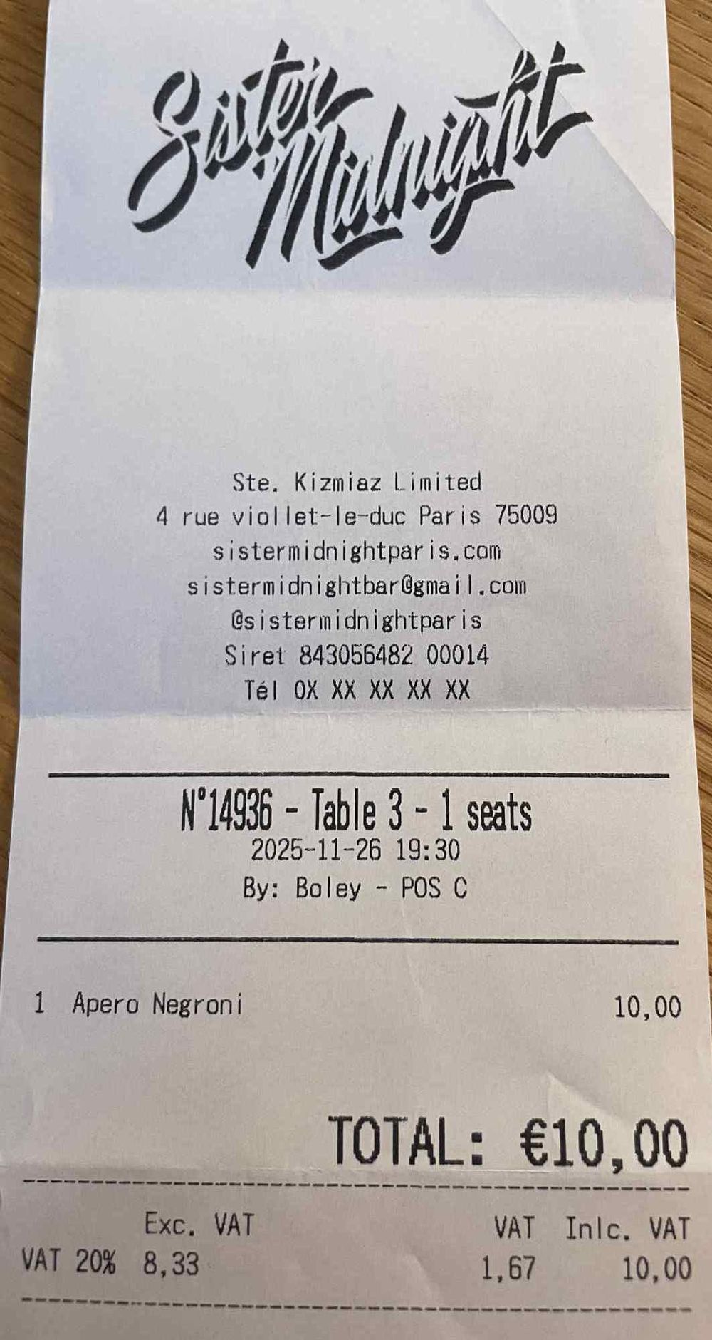 Bar-Paris-Sister Midnight