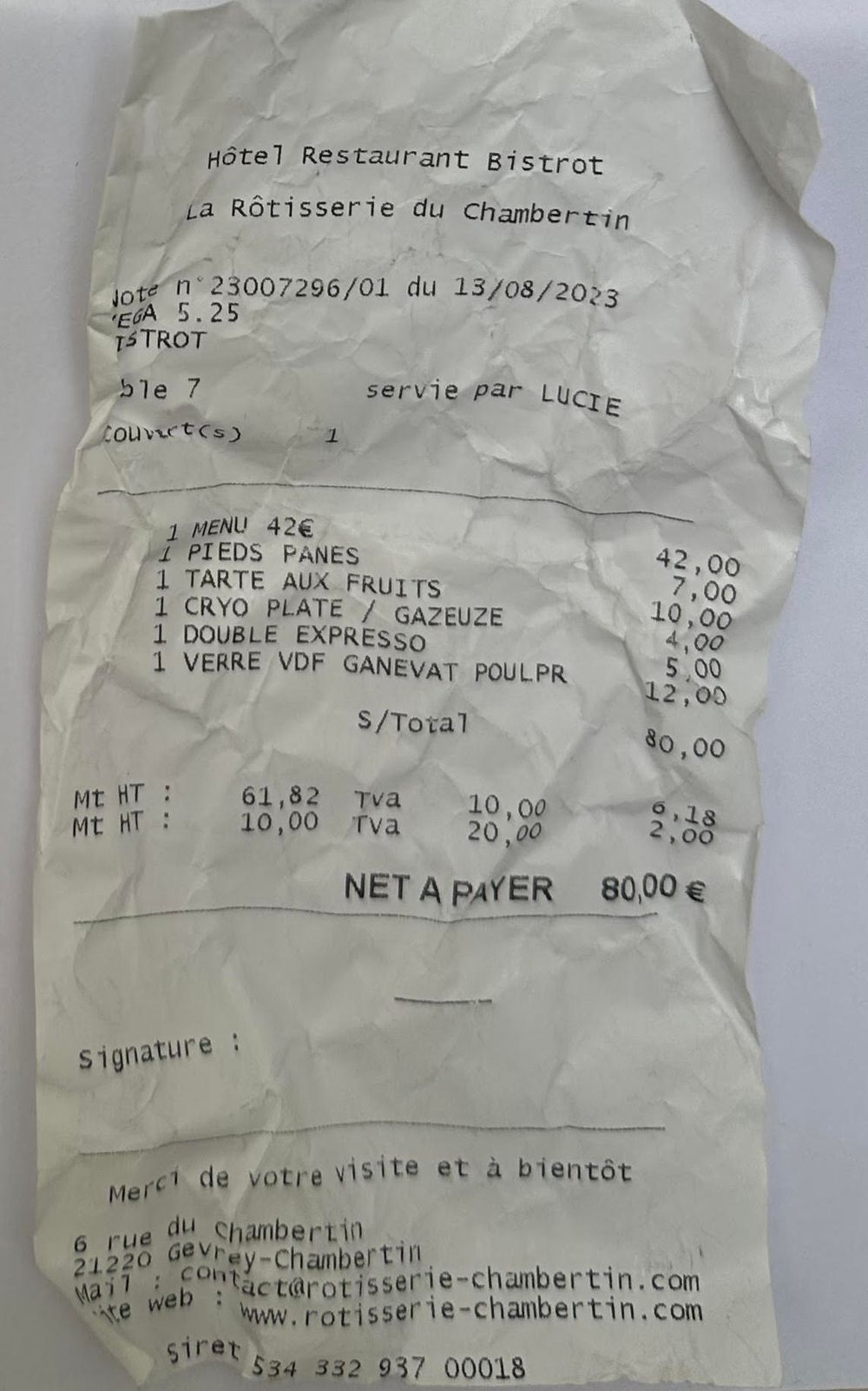 Côte-d'Or-Bistrot Lucien