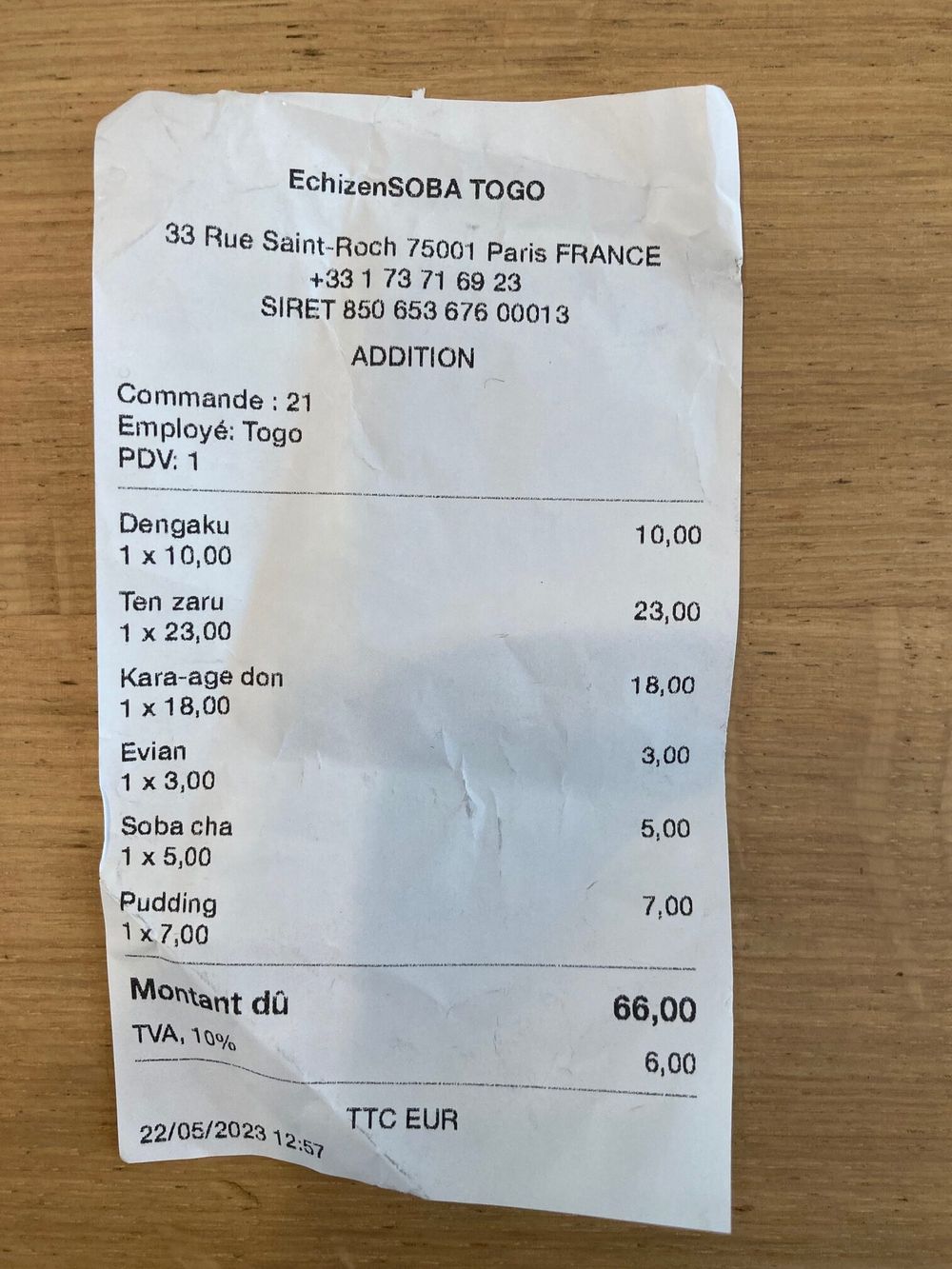 Addition Echizen Soba Togo