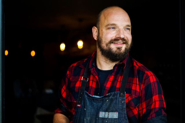 Sur le devant de la salle : Benoit Berthail, tout pour le produit