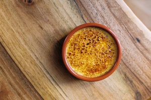 Crème brûlée à la verveine