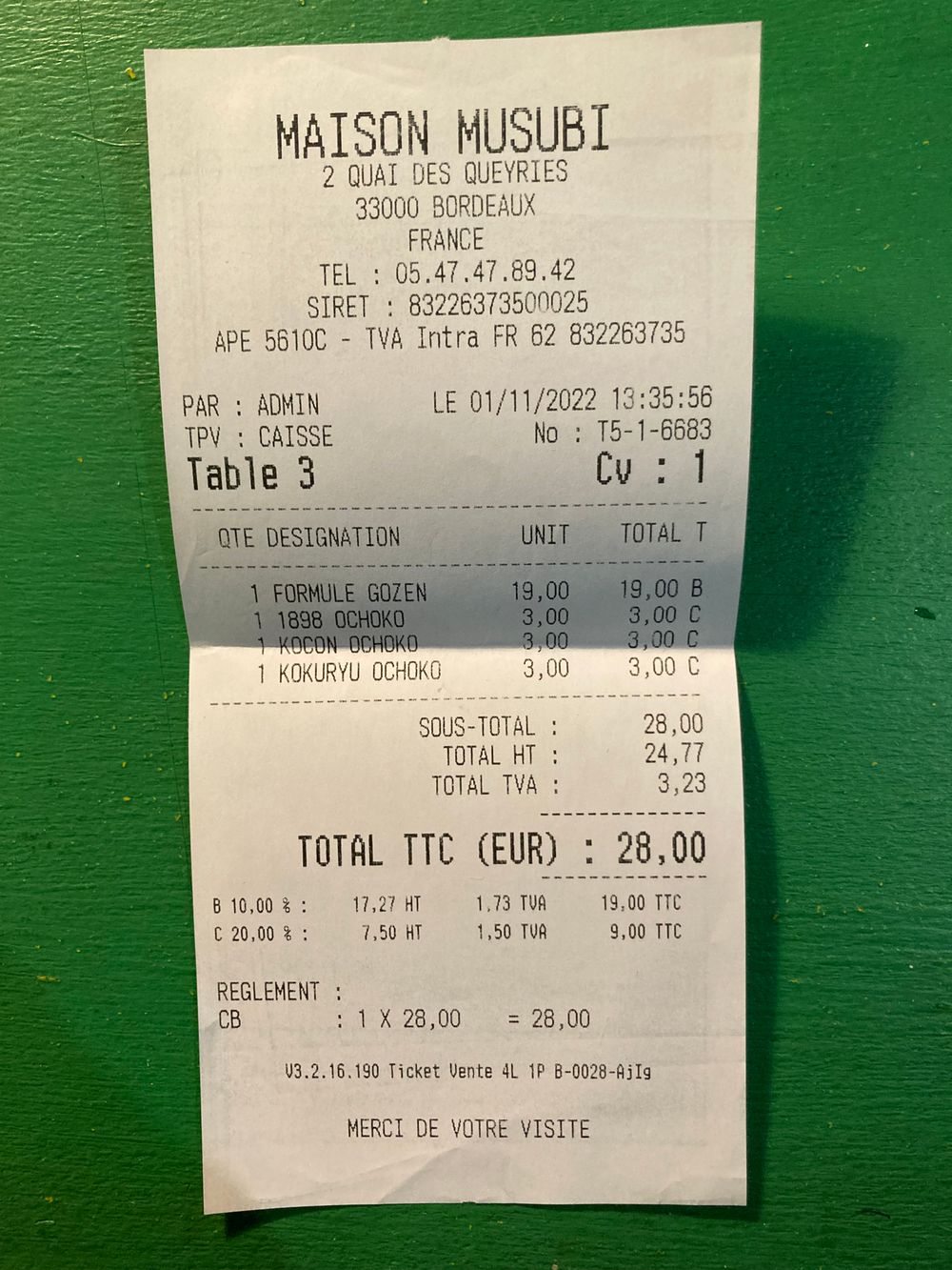 Gironde-Maison Musubi