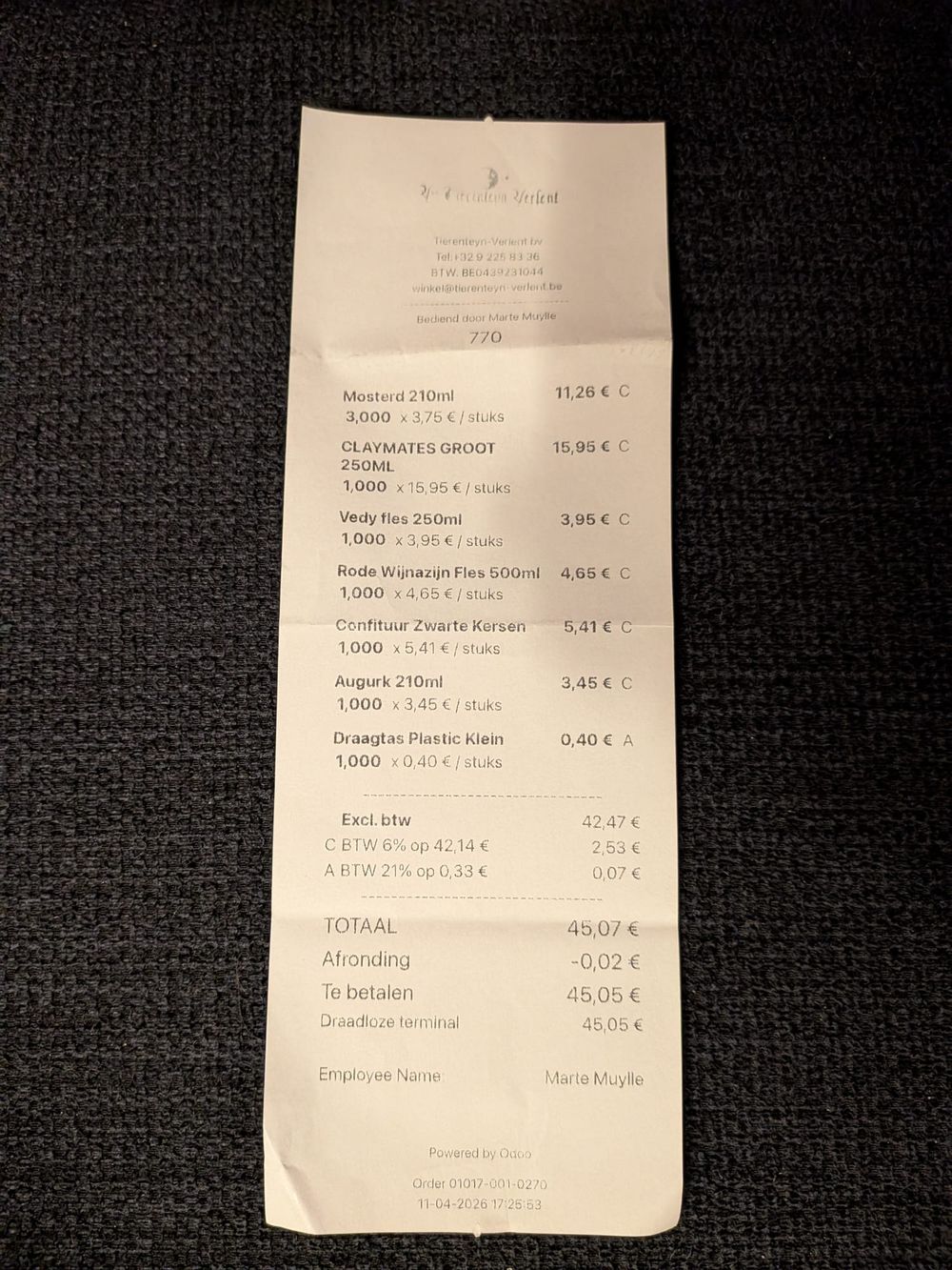 winkel tierenteyft