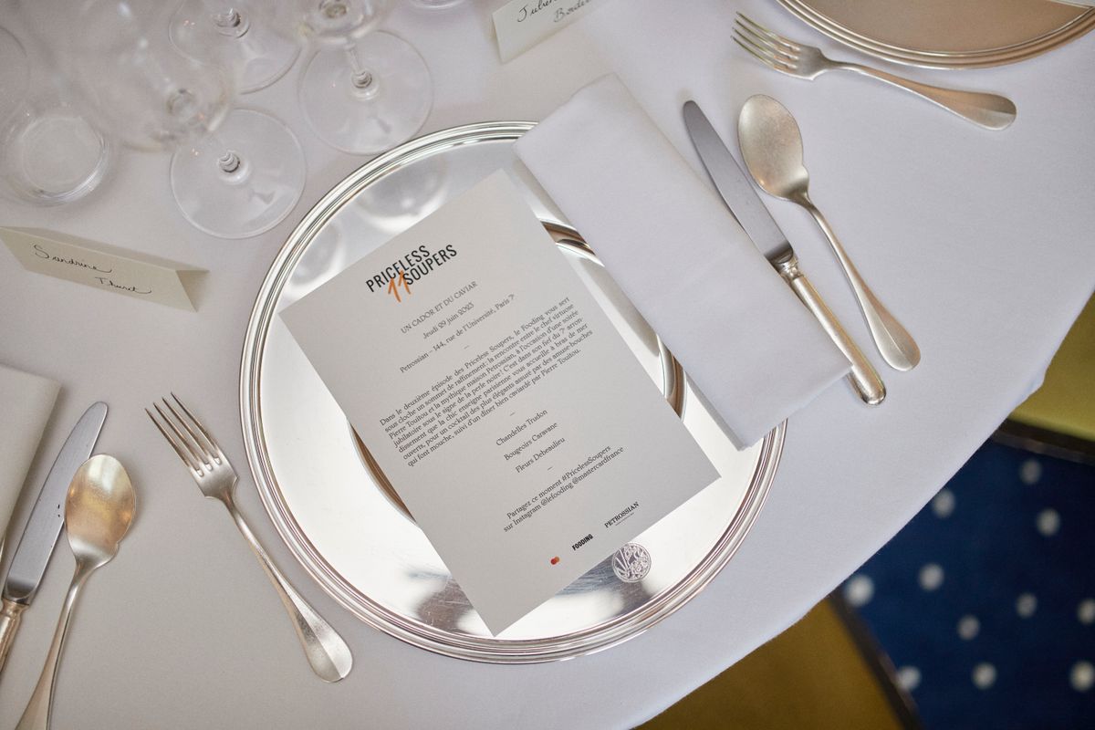 L’argenterie de sortie