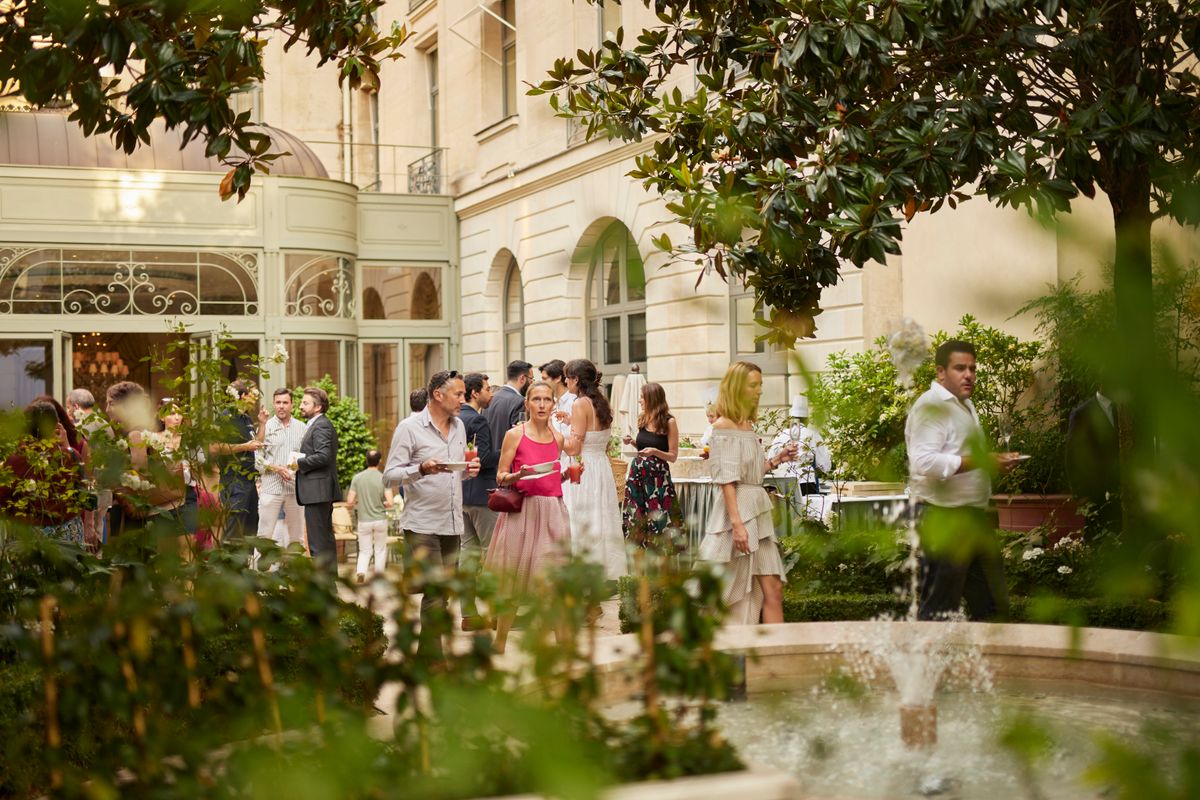 L'édénique jardin de l’hôtel 