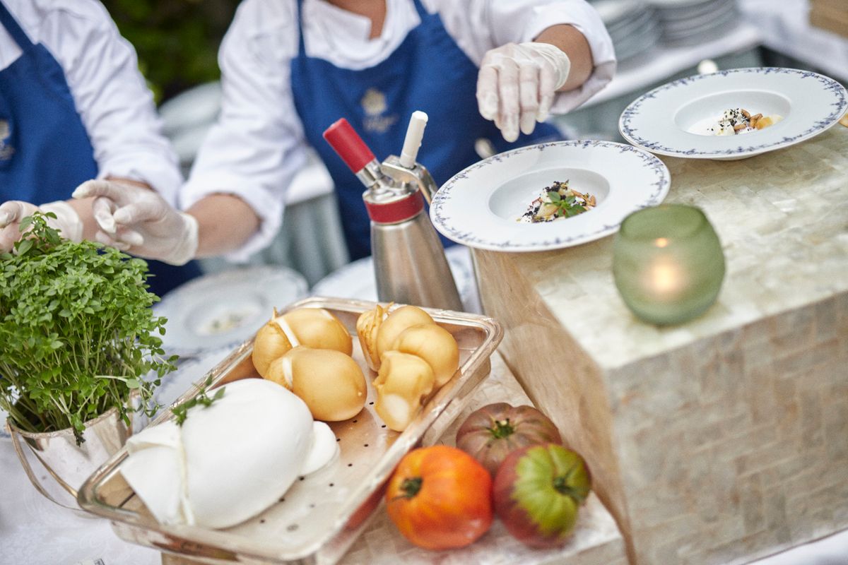 Les délicates assiettes du chef Jérôme Legras 