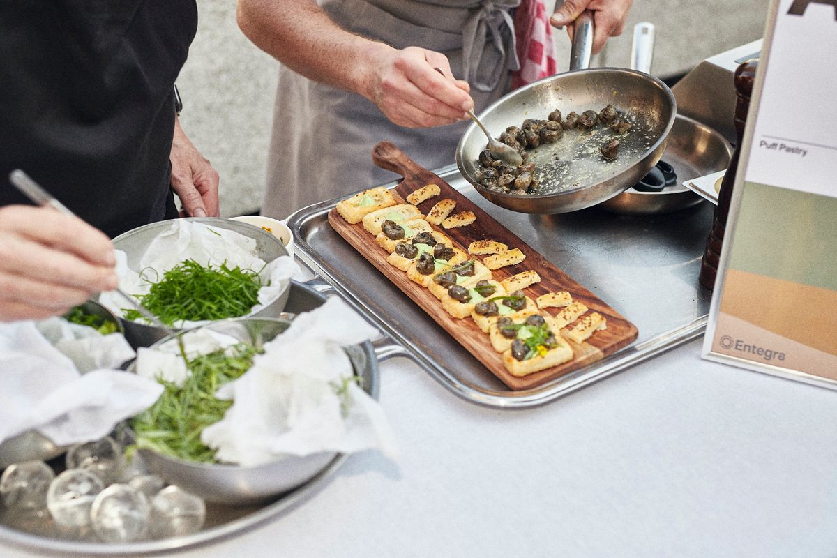 Combo escargots, ail et oignons nouveaux signé Albert & Entegra