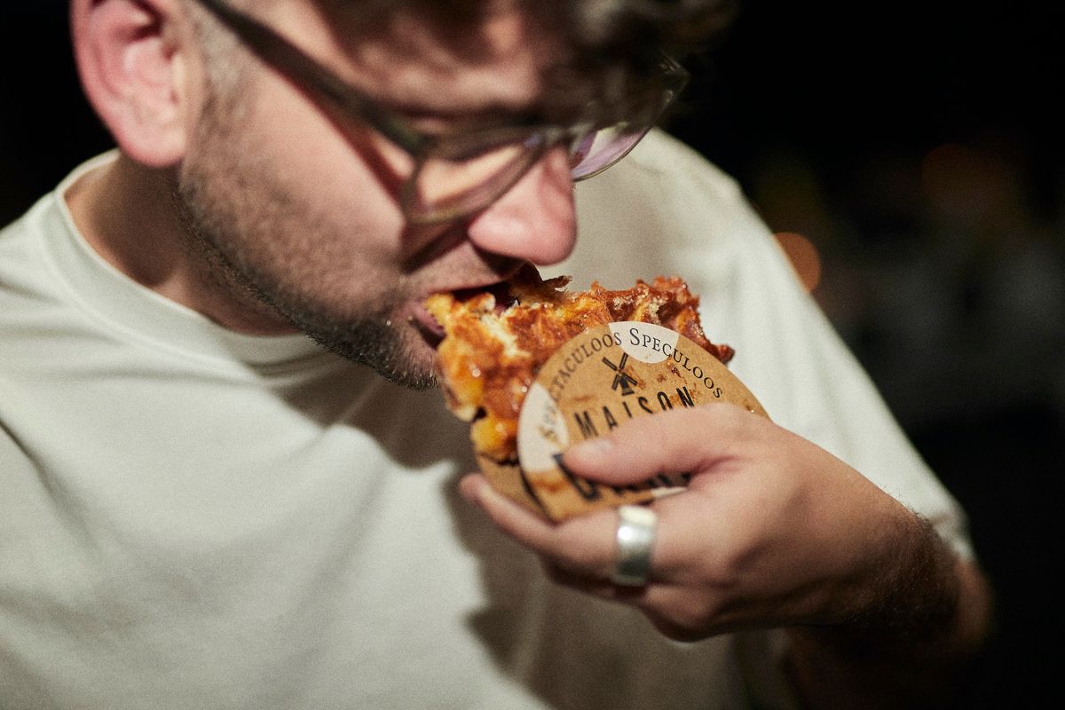 La gaufre ébouriffante de la Maison Dandoy 