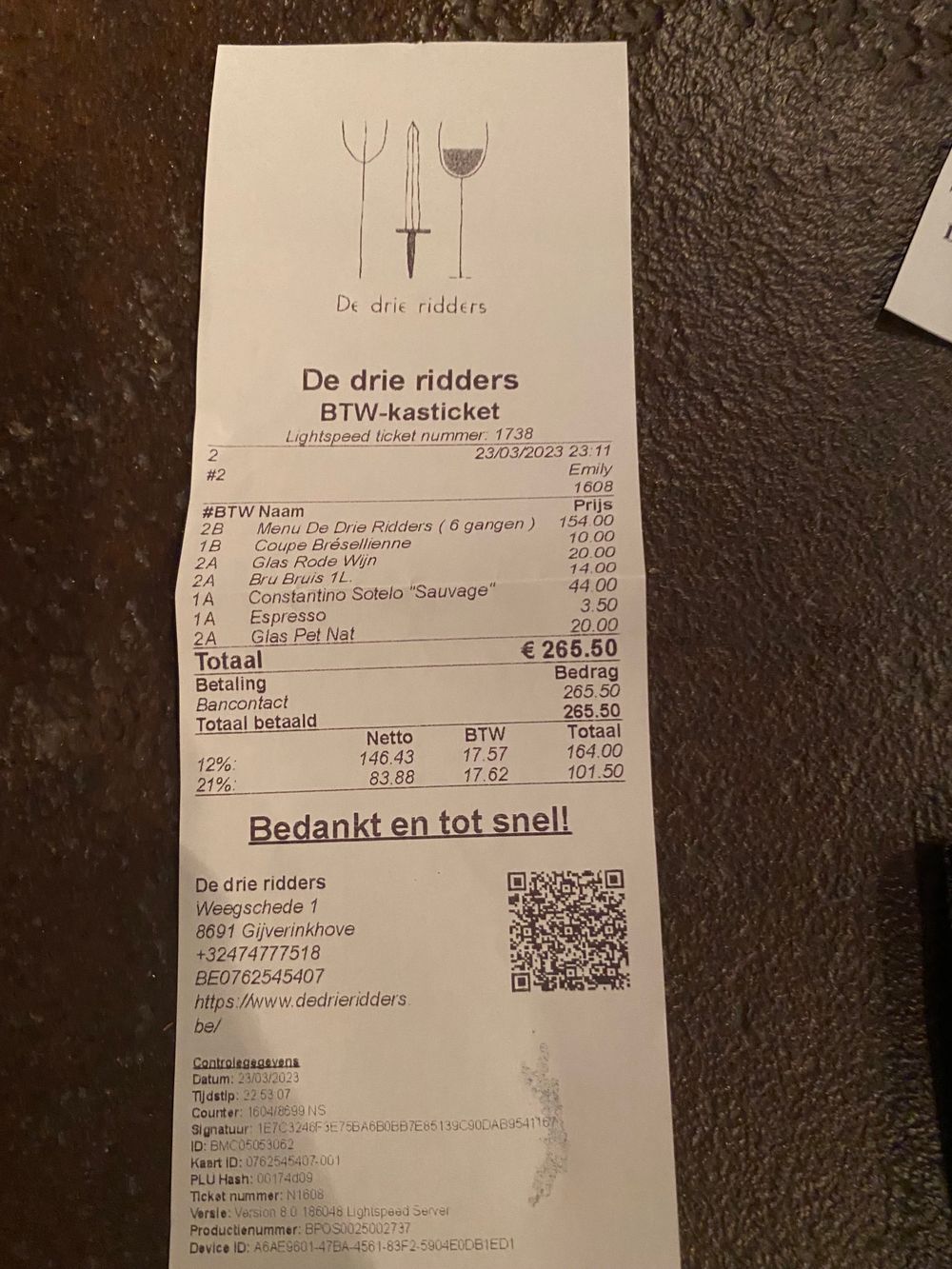 addition De 3 Ridders