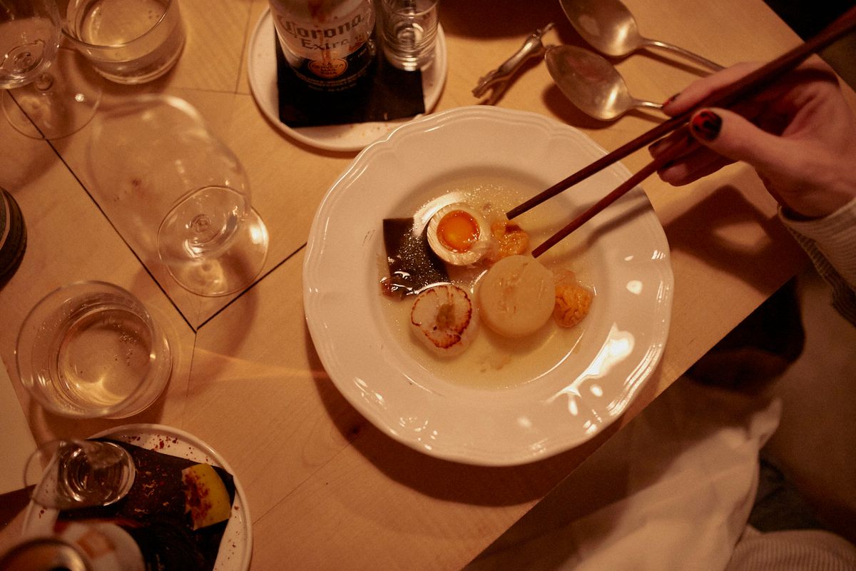 Le pot-au-feu tout flamme japonais de notre Fooding d’amour, Manat. 