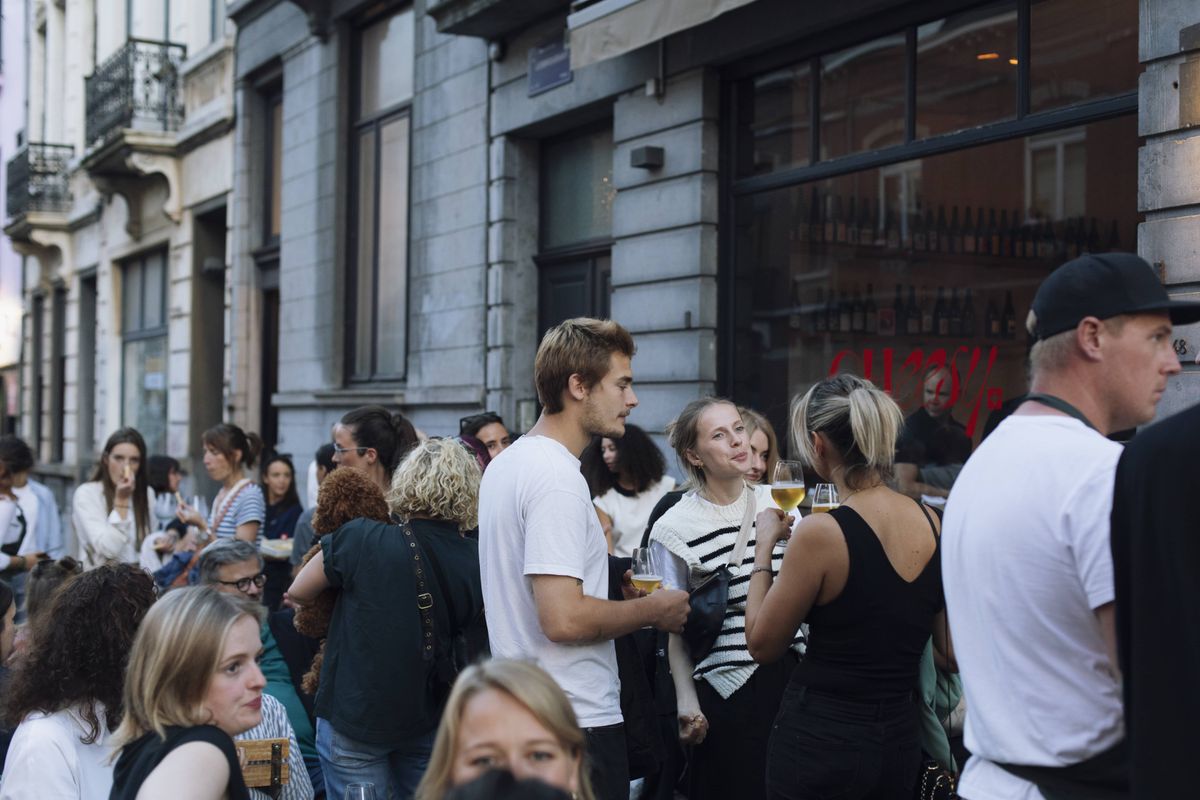 Rue Lesbroussart, the place to frit ! 