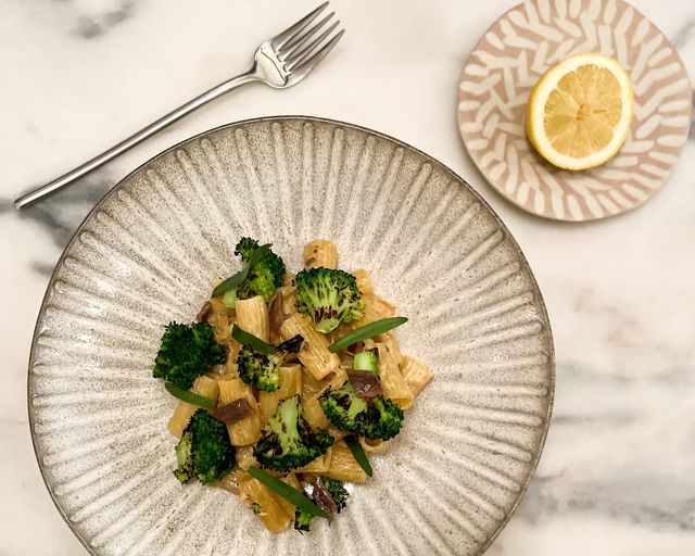 Macaronis aux brocolis