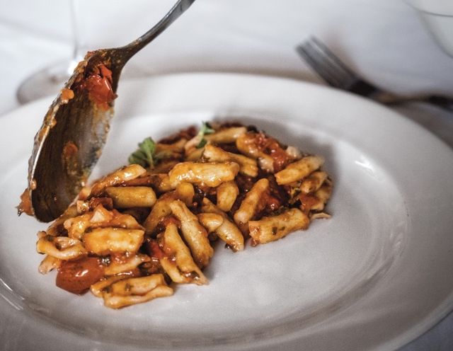 Cavatelli mentholés