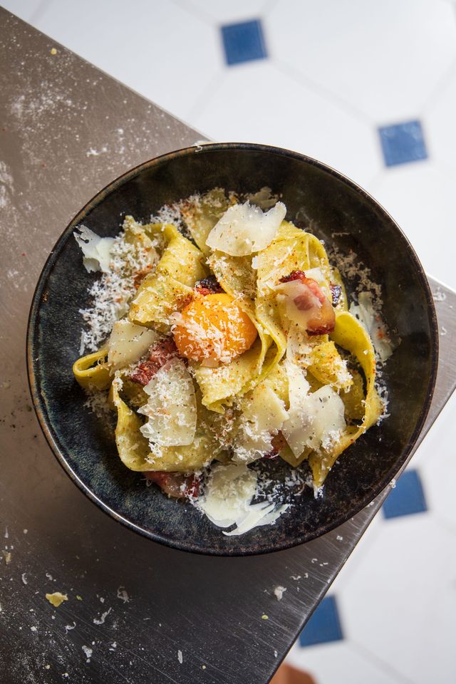 Pappardelle « avec les moyens du bord »