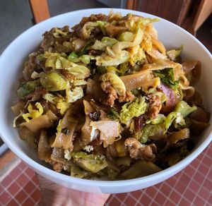 Nouilles au caramel