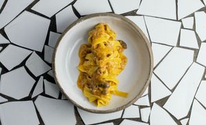 Pasta al ragù alla genovese