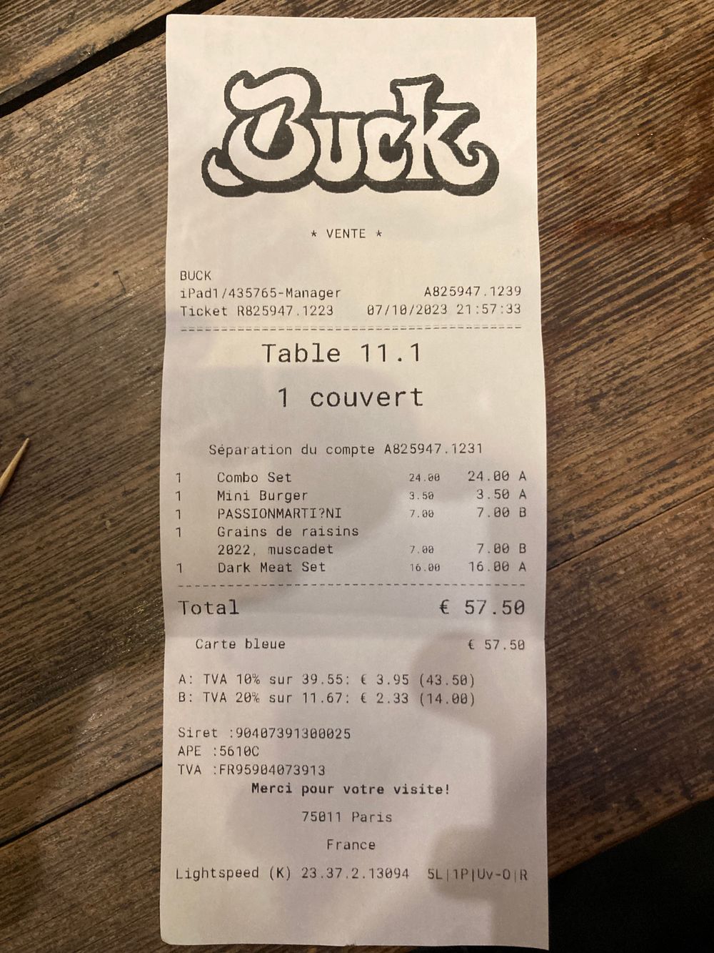 75011-Buck Fried Chicken