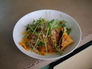 Pappardelle al ragù d’agnello