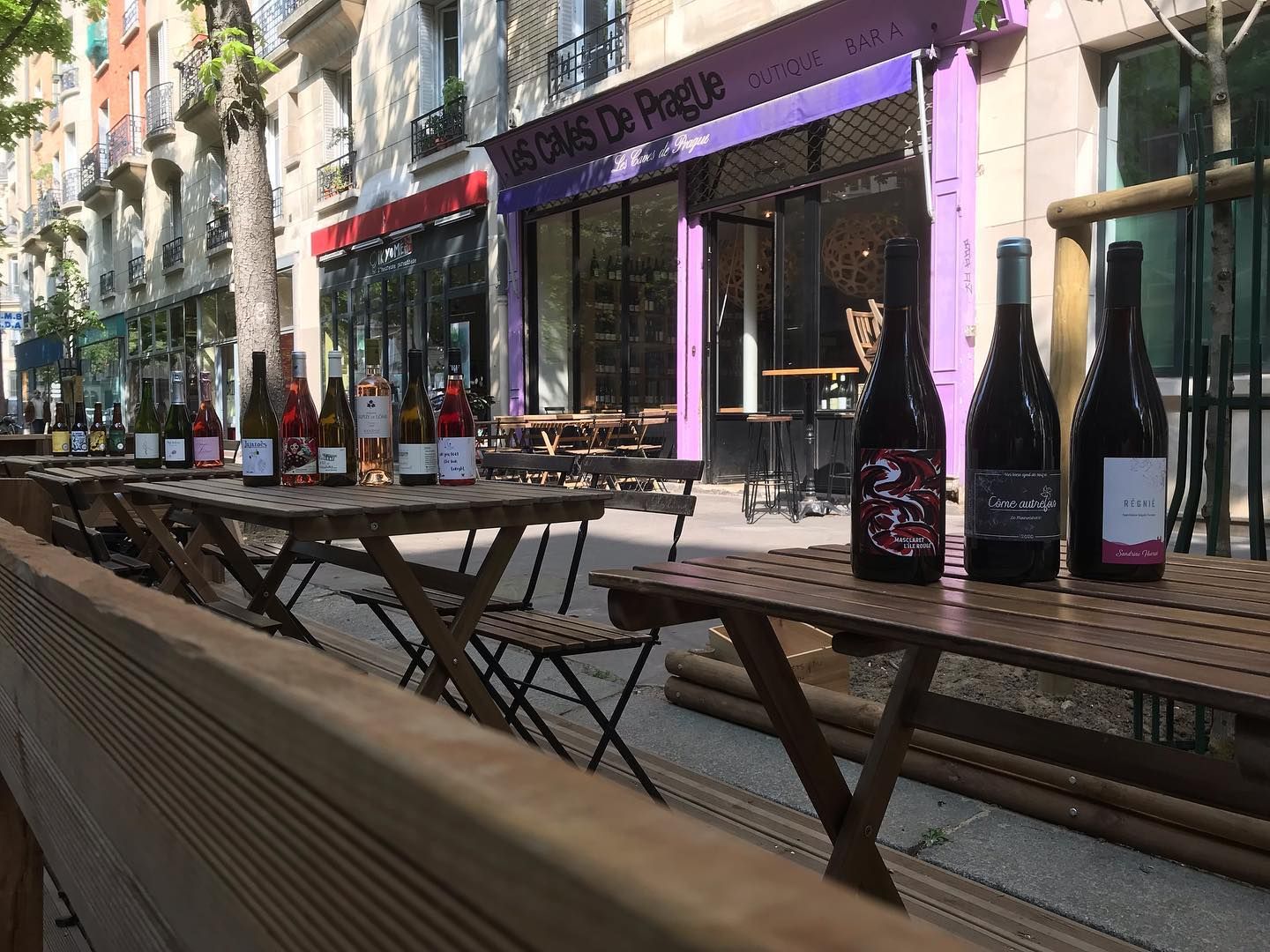 Wine Shop Les Caves de Prague in Paris - Fooding