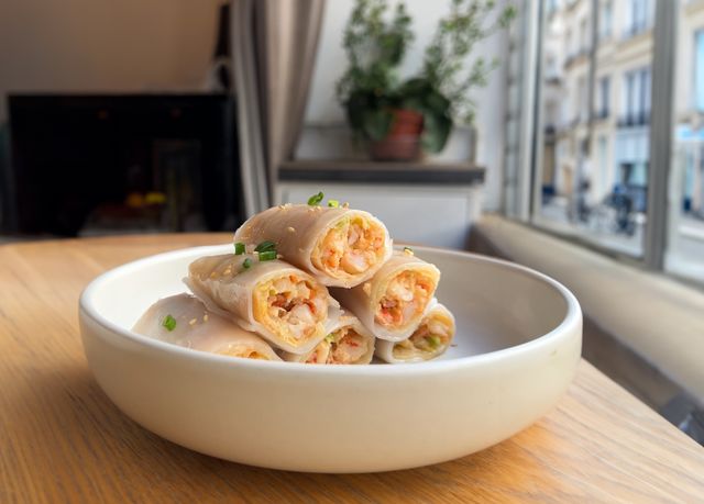 Cheung fun aux crevettes