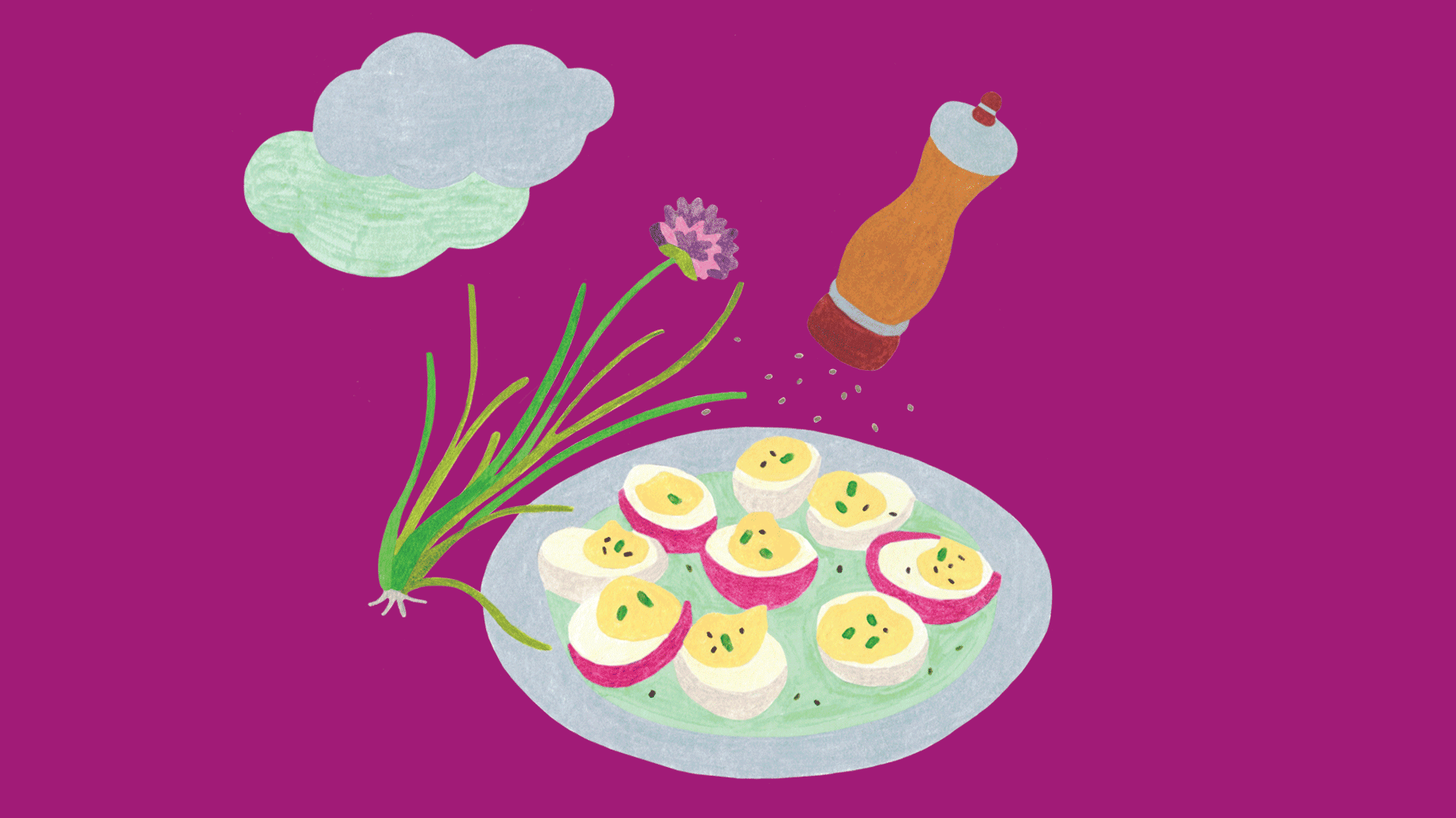 Les œufs mimosa de Mini recettes pour maxi festins, Noémie Malaize