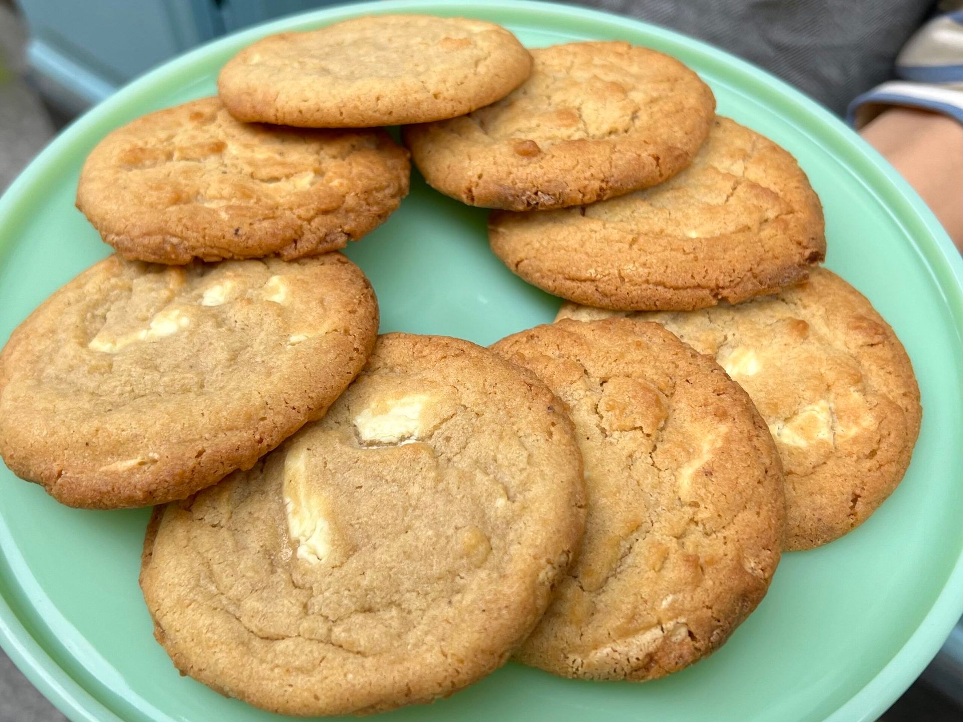 Cookies au chocolat blanc