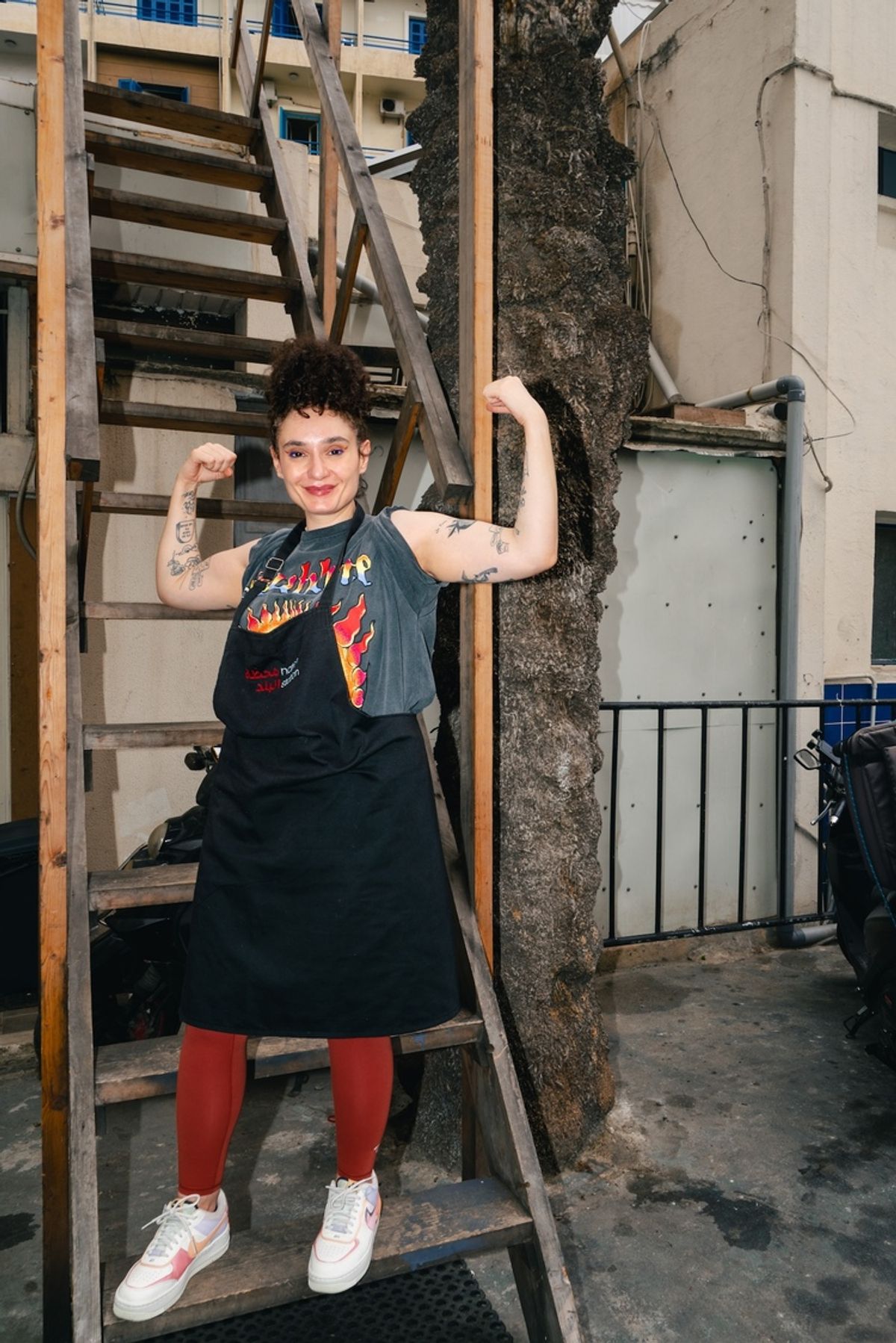 Melissa Ajamian, bénévole à Nation Station.