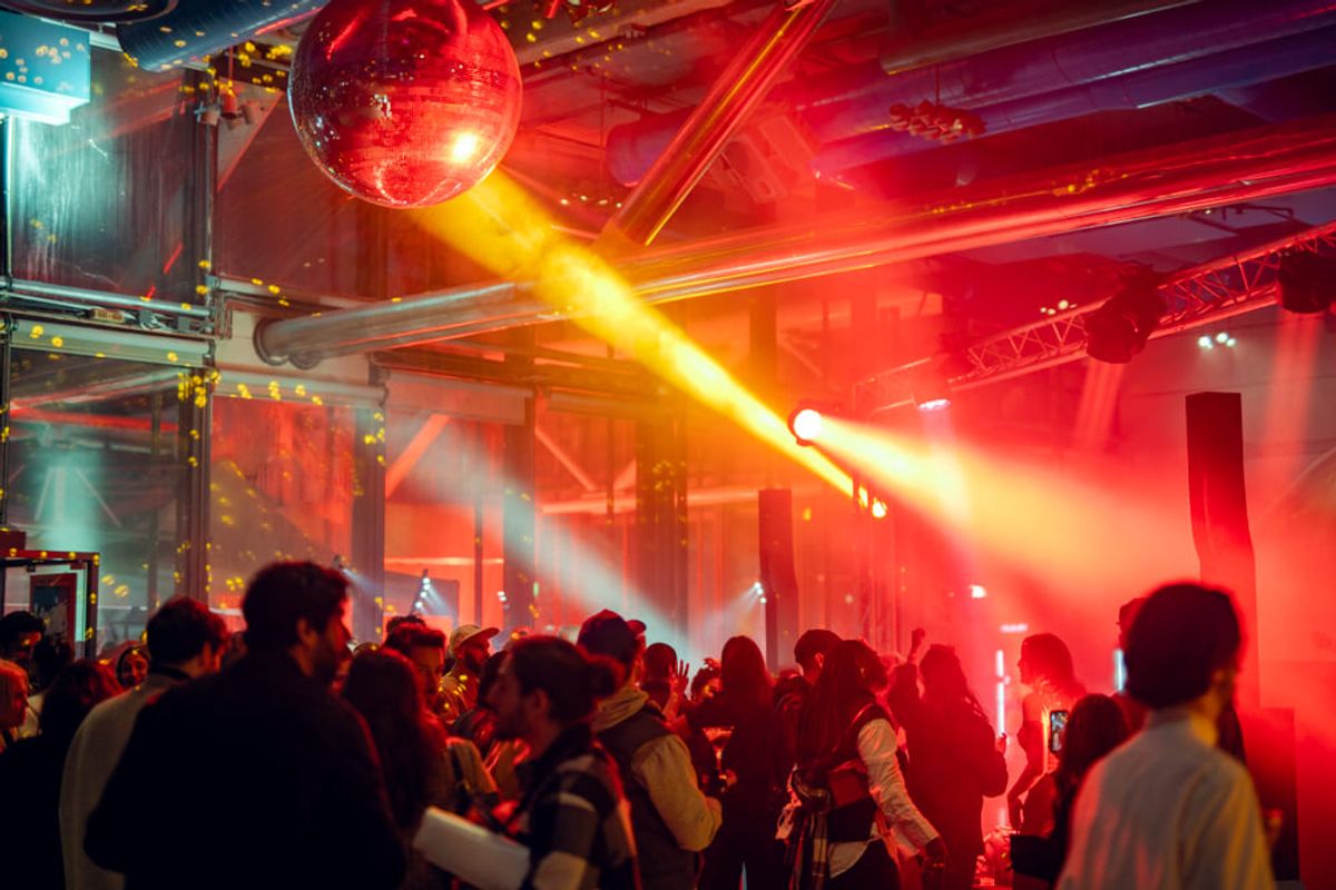 La salle du Georges (groupe Beaumarly) sous toutes ses couleurs. 