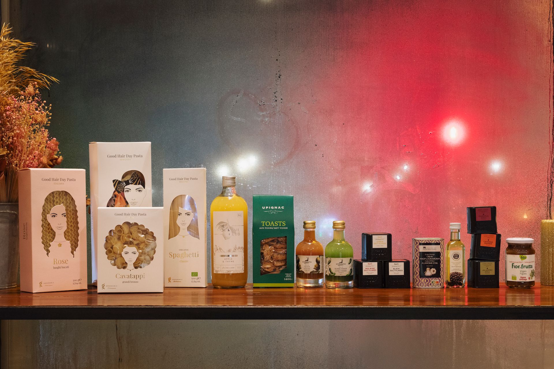 Les emplettes de fêtes du père Delhaize