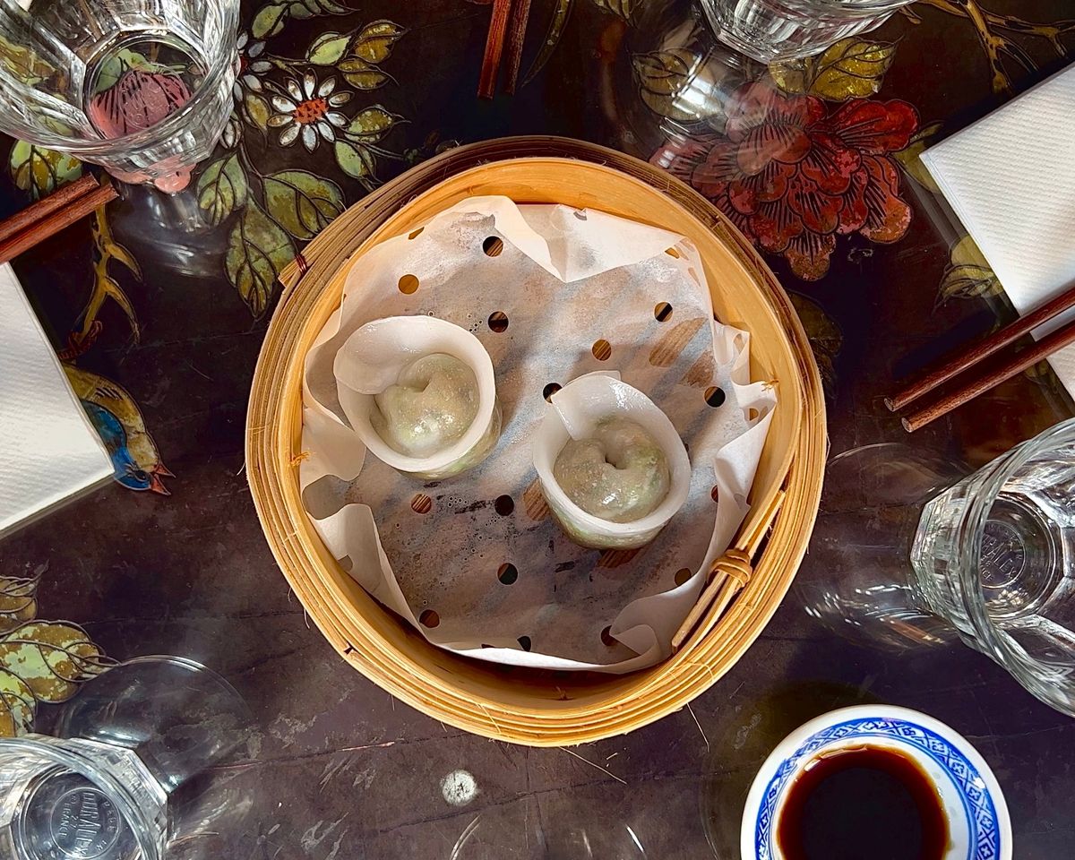 Crystal dumplings aux pleurotes et shitakés par Amandine Sepulcre-Huang