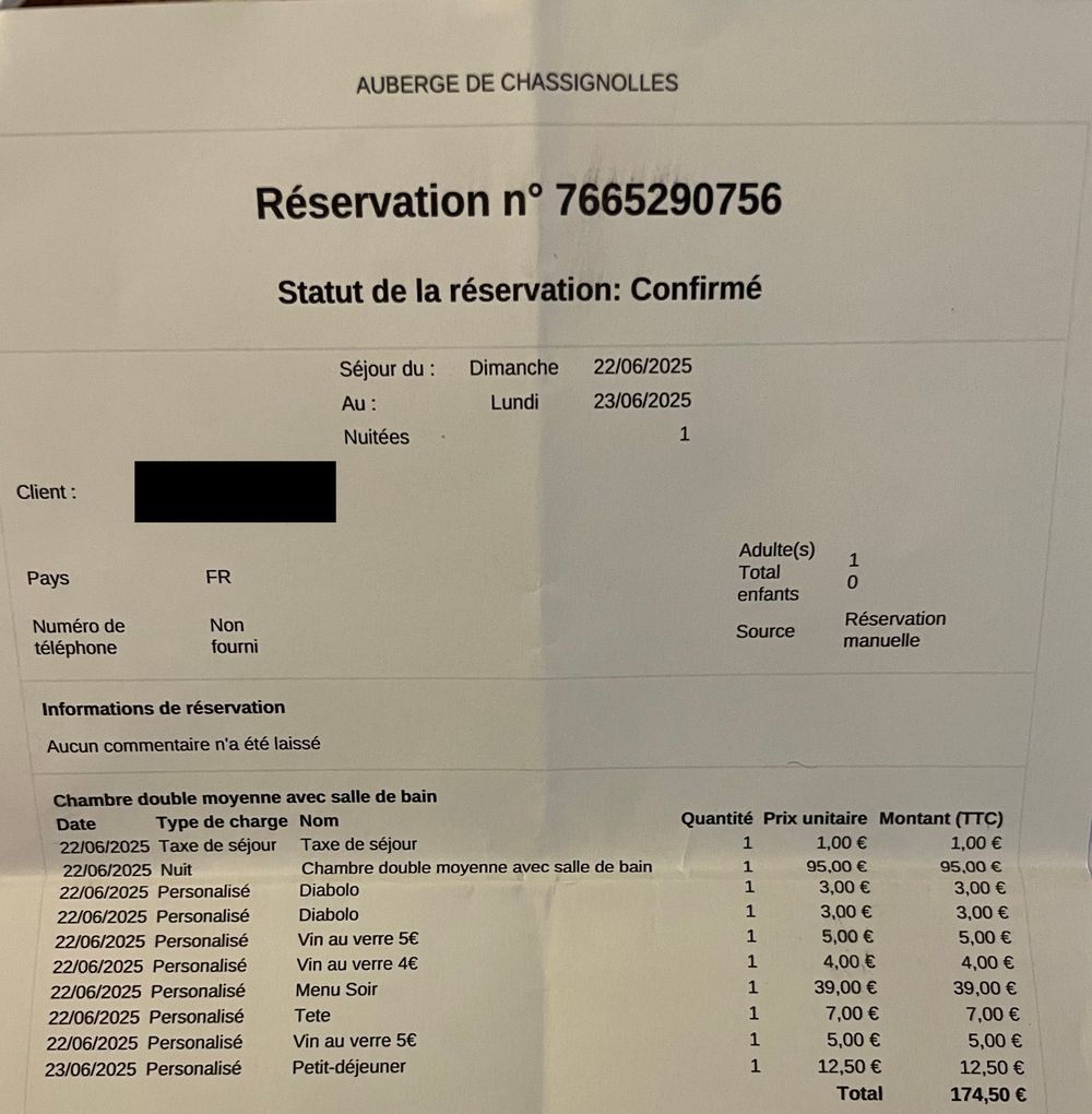 Haute-Loire-Auberge de Chassignolles