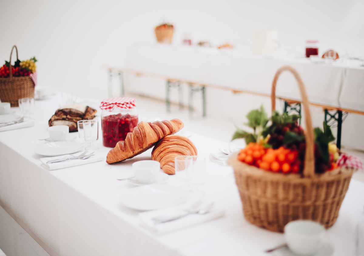 Impossible de se lever du mauvais pied avec ce grand petit déjeuner ! 