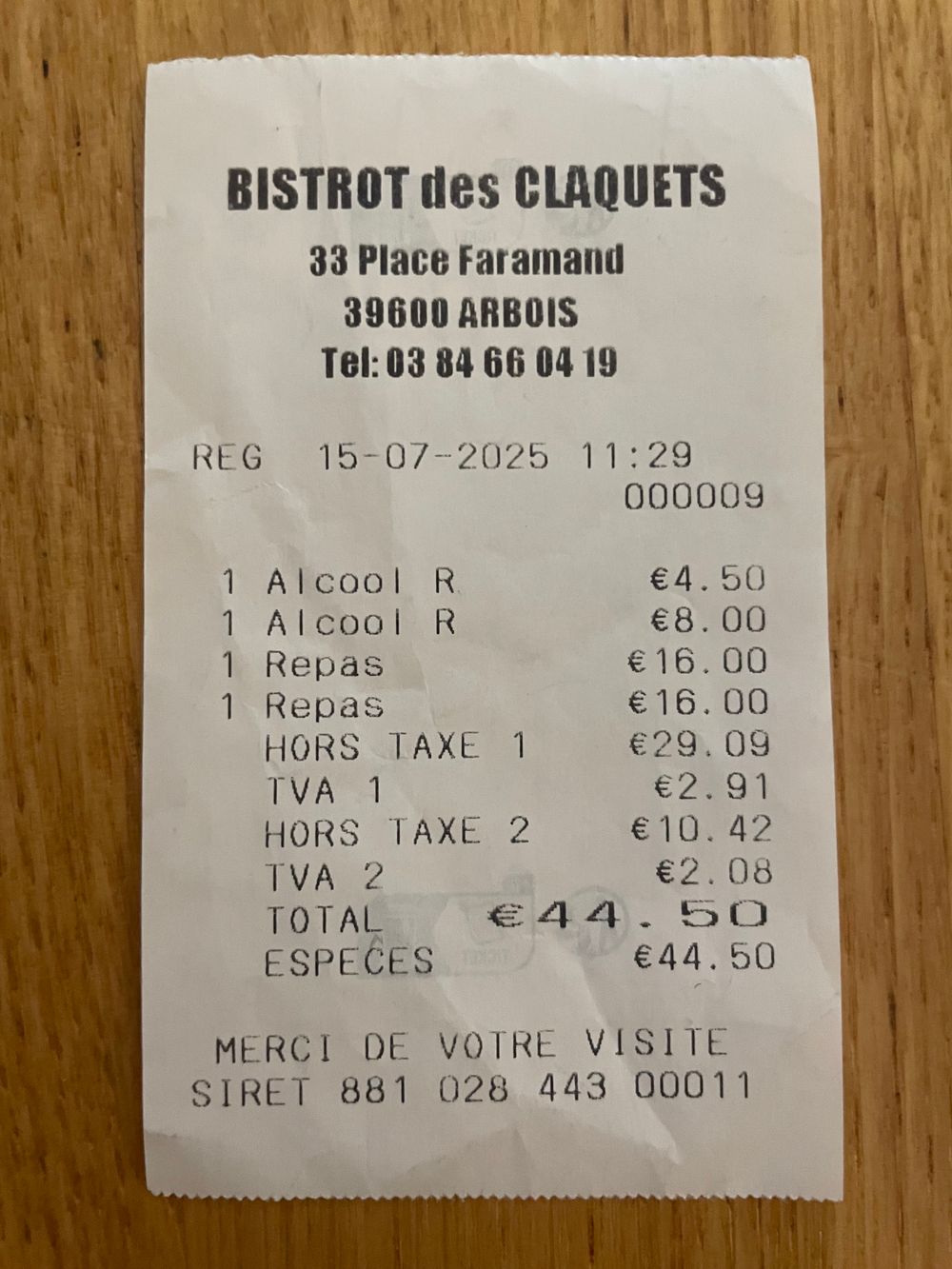 Jura-Le Bistrot des Claquets
