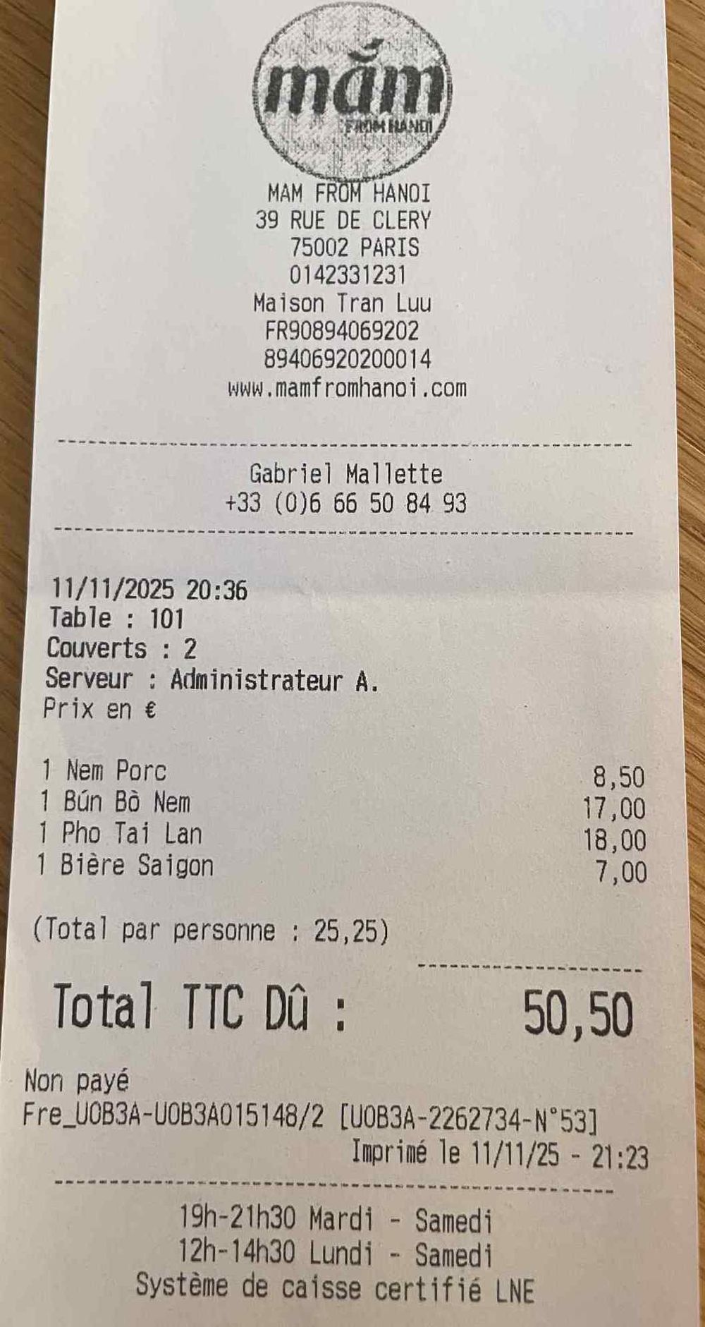 75002-Mắm from Hanoï