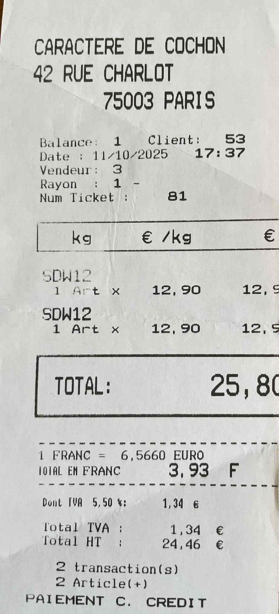 75003-Caractère de Cochon