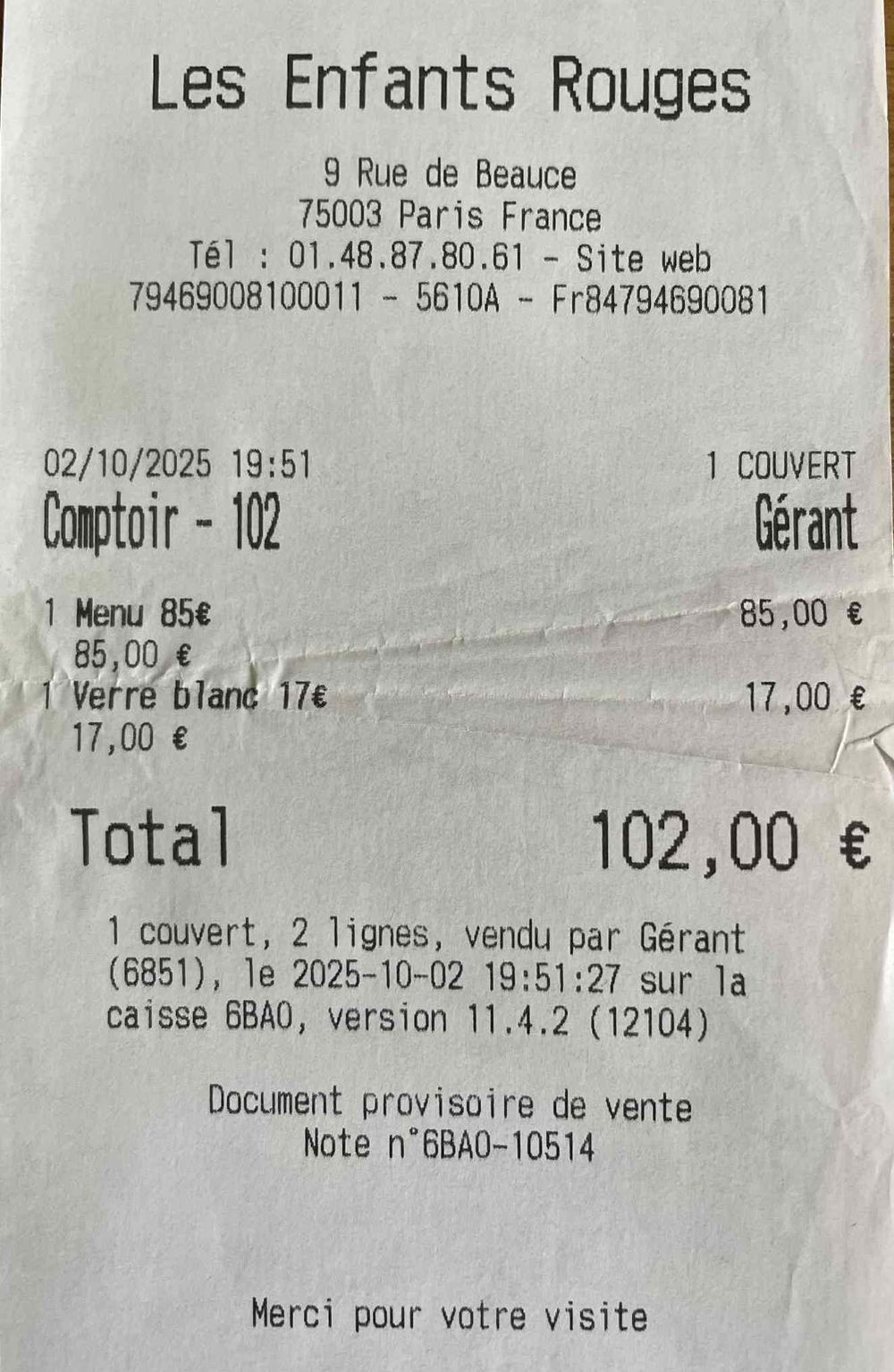 75003-Les Enfants Rouges