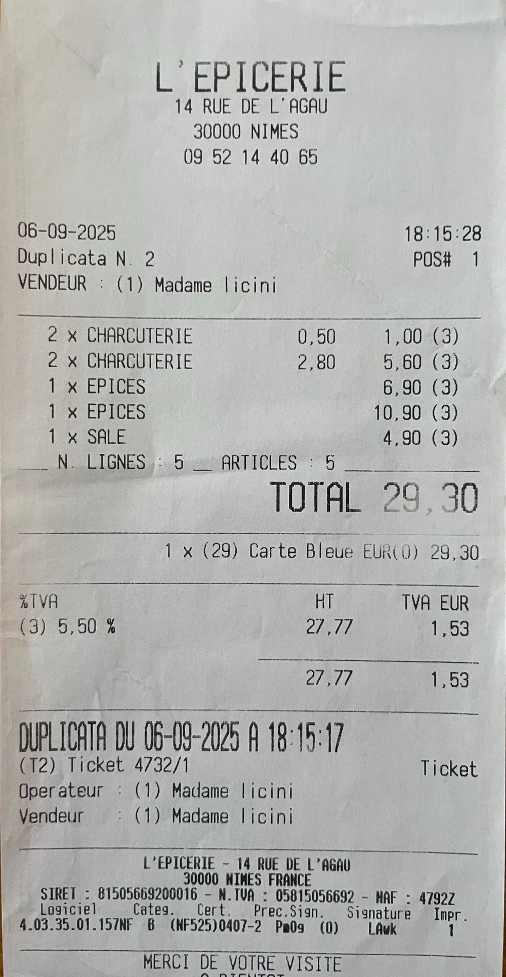 CDB-Gard-L'épicerie de Nîmes