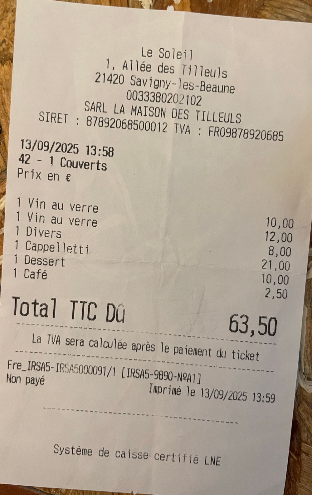 Côte-d'Or-Le Soleil