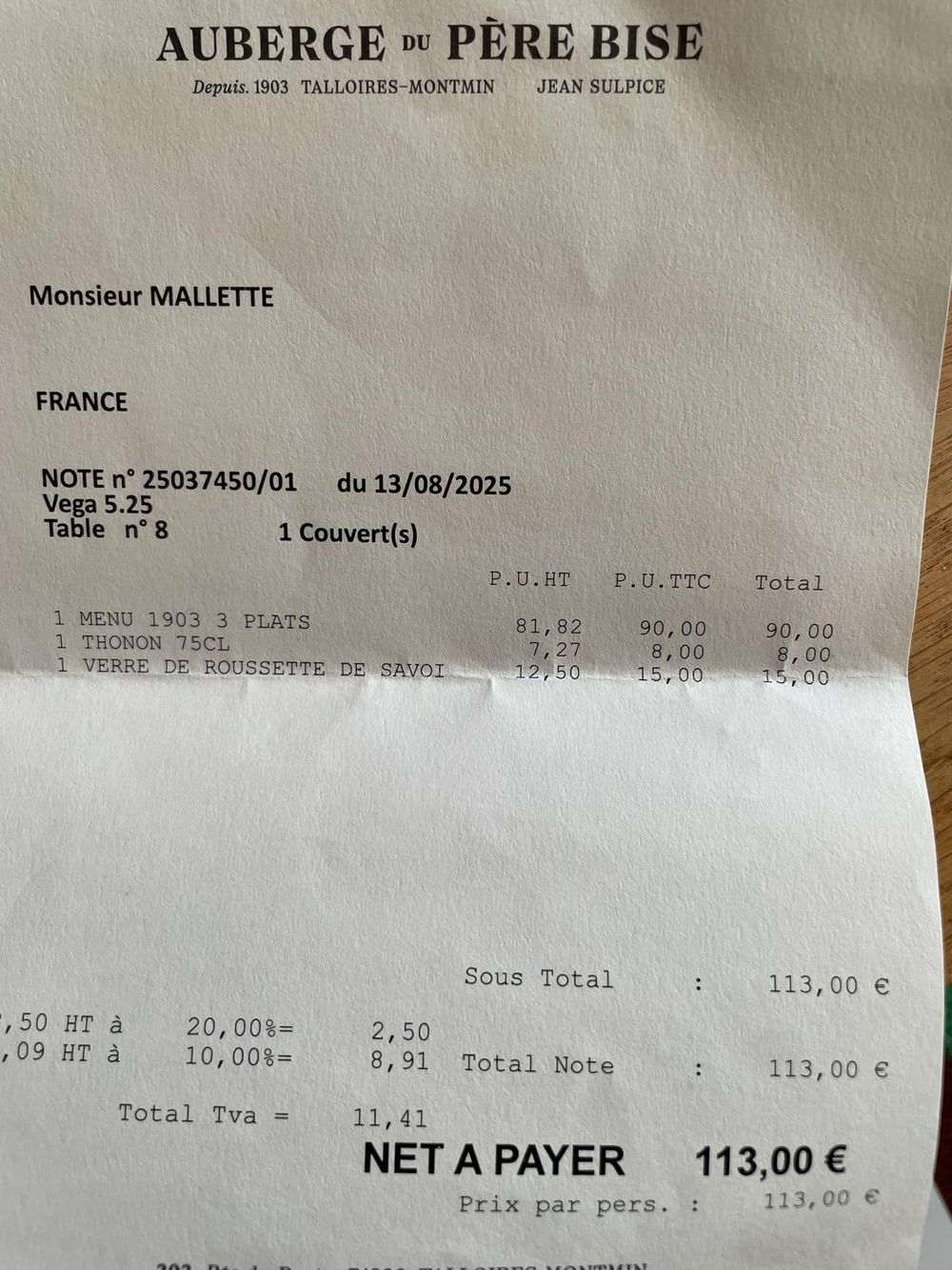 Haute-Savoie-Le Bistrot 1903