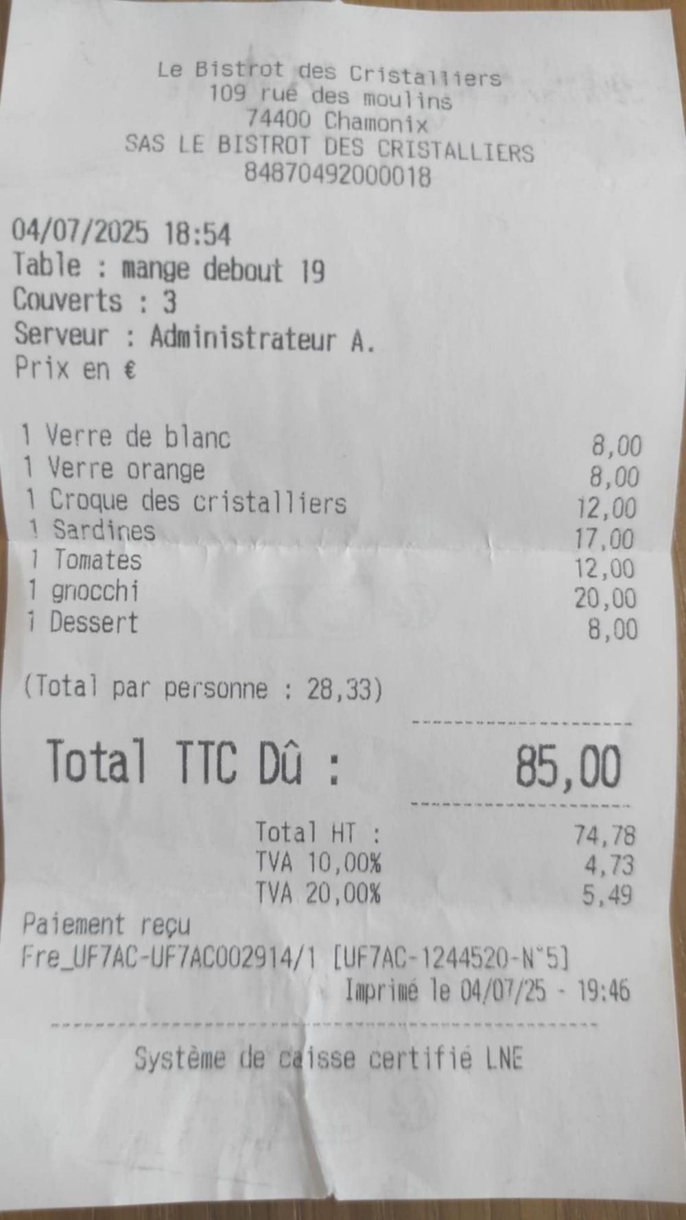 Haute-Savoie-Le Bistrot des cristalliers