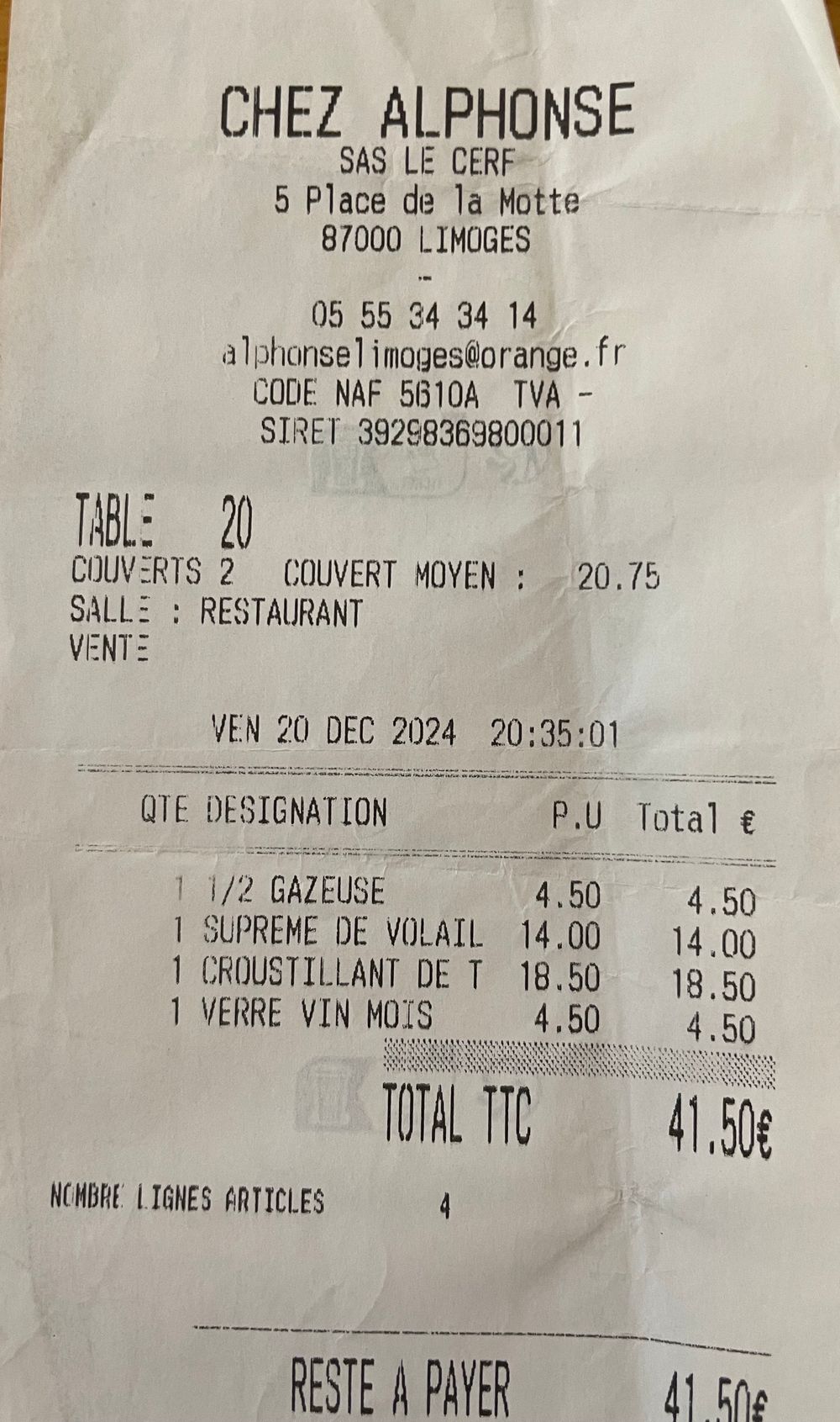 Haute-Vienne-Chez Alphonse