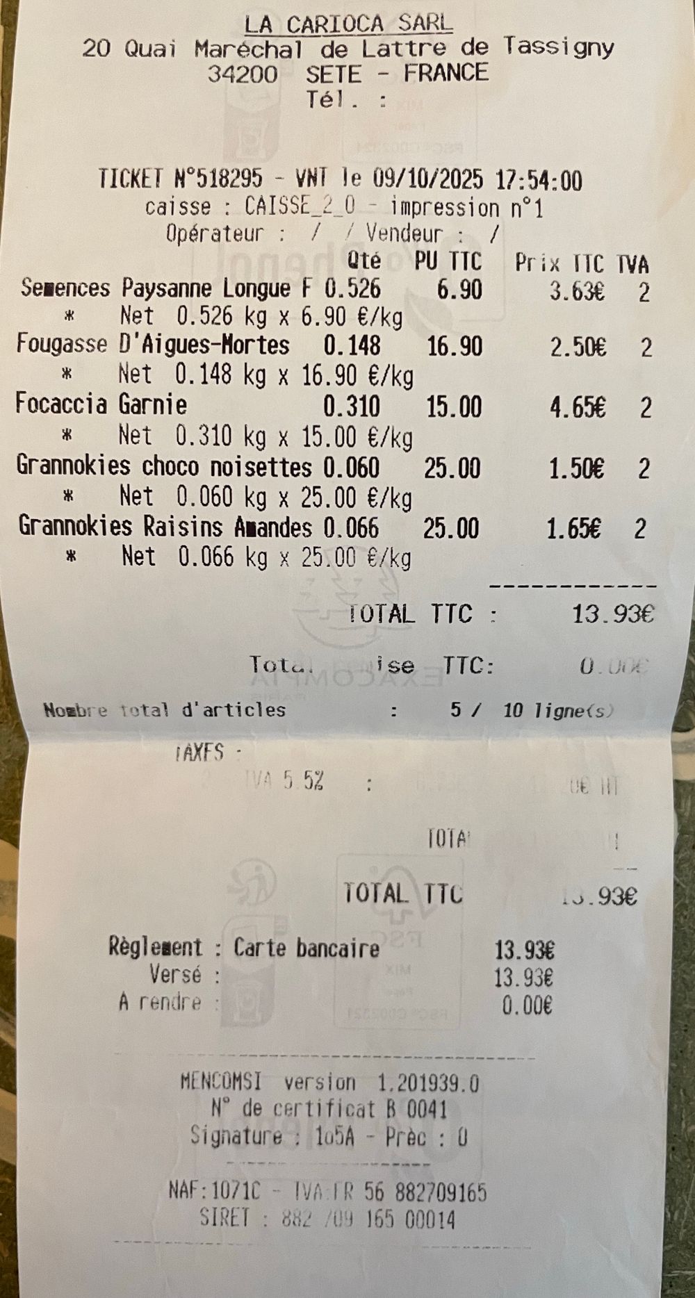 Hérault-La Carioca