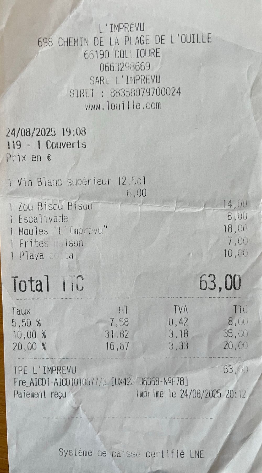 Pyrénées Orientales-L'imprévu