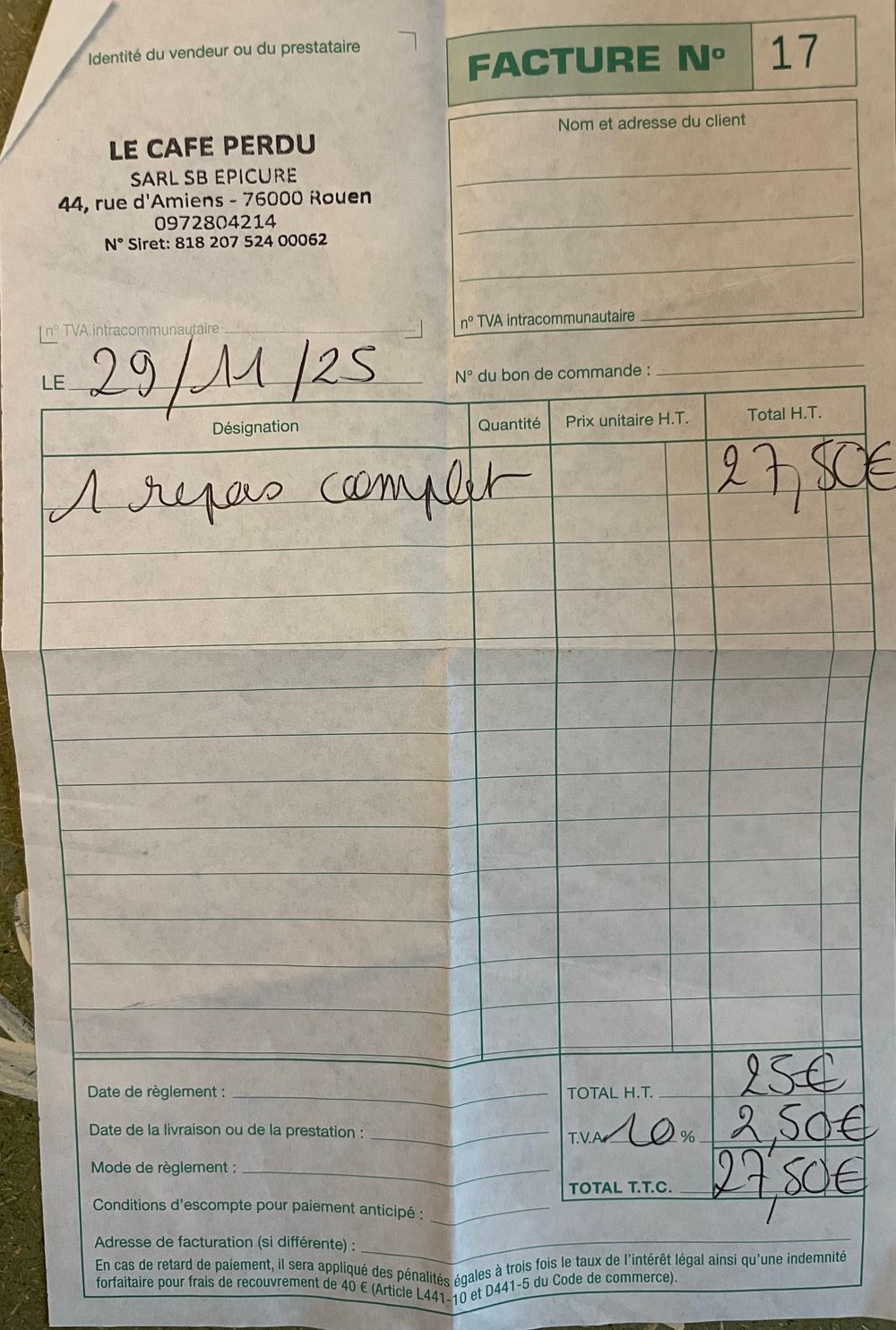 Seine-Maritime-Le Café perdu