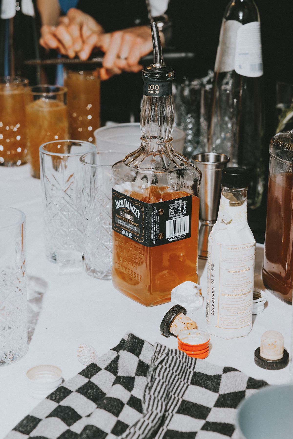 Ce bon vieux Jack Daniel’s était aussi de la partie.